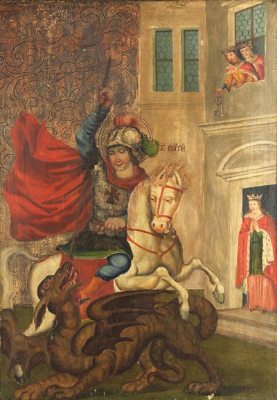 St. George the Victorious by Unbekannt Unbekannt